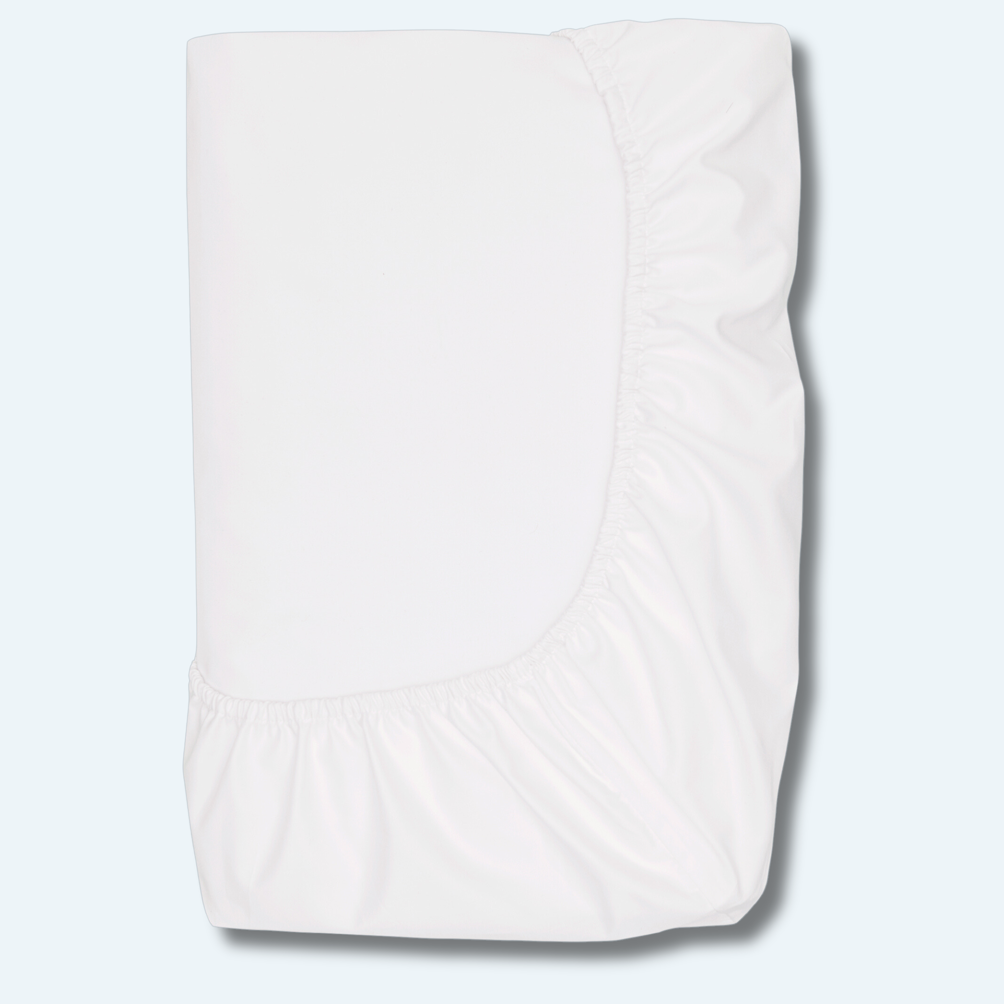 DVALA Fitted sheet, white, Twin - IKEA