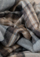 Tartan Blankets in Brushed Wool