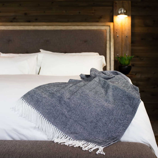 Herringbone Throw