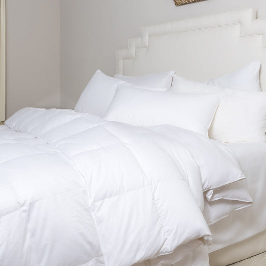 European White Down Comforter