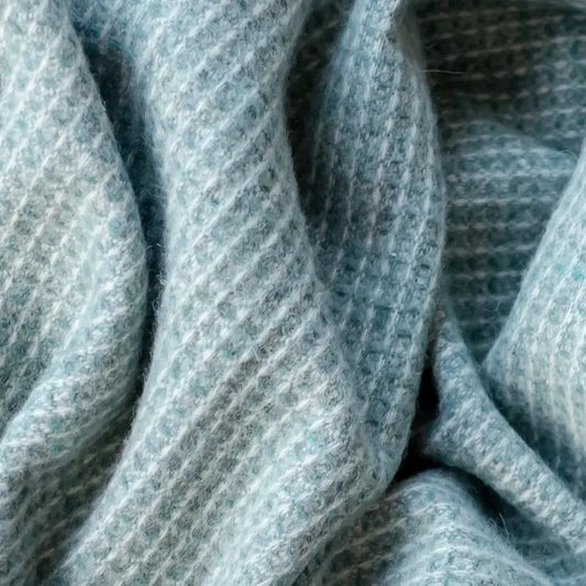 Herringbone Recycled Wool Blanket
