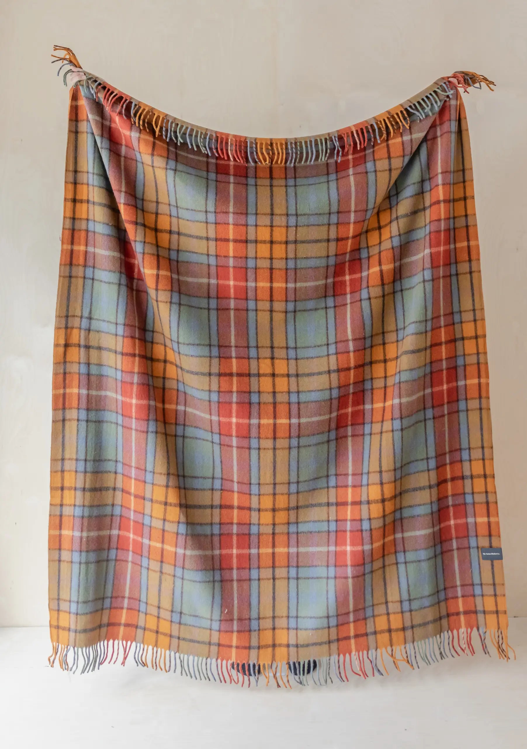 Tartan Blankets in Brushed Wool Thomas Lee Sheets