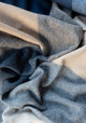 Large Check Blankets in Brushed Wool